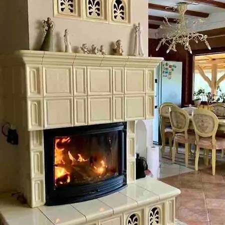 Zdunlandia Dom Nad Jeziorem, Jacuzzi, Kort, Basen Casa de Férias Zduny (Starogard)