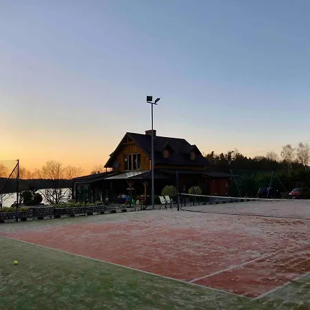 Zdunlandia Dom Nad Jeziorem, Jacuzzi, Kort, Basen * Zduny (Starogard)